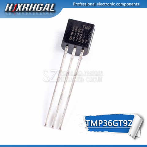 1 pièces TMP36GT9Z TMP36GZ TMP36 Capteur de Température TO-92 Transistor ► Photo 1/1