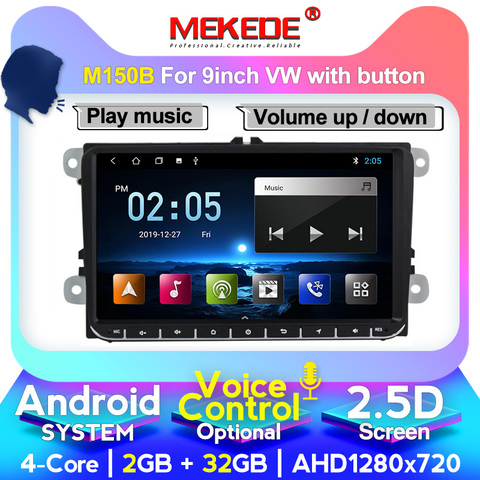 MEKEDE-autoradio Android 10.0, écran tactile 9 