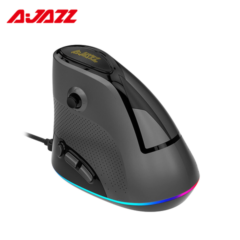 ZELOTES F-35 2.4G Souris Sans Fil Souris Verticale Ergonomique Rechargeable Souris 2400DPI Portable Gaming Souris D'ordinateur Portable D'ordinateur de PC ► Photo 1/6