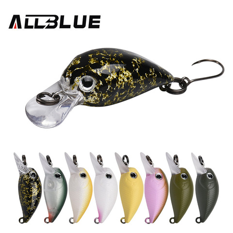 ALLBLUE – appât artificiel dur pour la pêche en eau douce, leurre pour attraper des poissons comme les truites, avec Wobbler, Crankbait, 1.9g, 25mm ► Photo 1/6