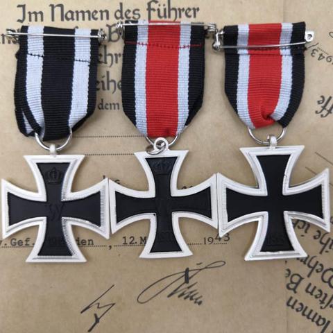 Médaille allemande de la WWII, Badge croix en fer, haute qualité, 1939, 1870, 1914 ► Photo 1/4