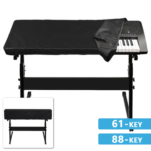 Housse de Piano électronique clavier sac anti-poussière Durable pliable sac de rangement pour 61/88-key protection anti-saleté sur scène ► Photo 1/6