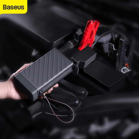 Baseus – dispositif de démarrage de saut de voiture, 220V/110V, extérieur, batterie d'alimentation Portable, stockage d'énergie, Booster de batterie de voiture ► Photo 1/6