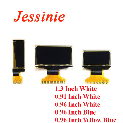 Module d'affichage OLED blanc bleu, 0.91, 0.96, 1.3 pouces, 0.91 pouces, 0.96 pouces, 1.3x32, 128x64, SSD1306, SH1106, pour Arduino ► Photo 1/6