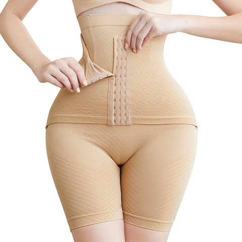 Taille Formateur Butt Lifter Culotte Corps Shaper Sous-Vêtements Amincissants Shapewear Liant Modélisation Sangle Gaine Ventre Ventre Ceinture ► Photo 1/6