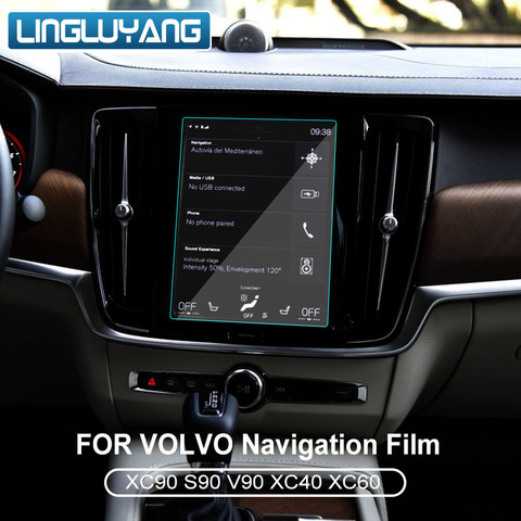 Film de navigation, film de protection trempé pour écran volvo 2016 2017 2022 S90 v90 xc60 xc40 2015-2022 xc90 s60 v60 ► Photo 1/6