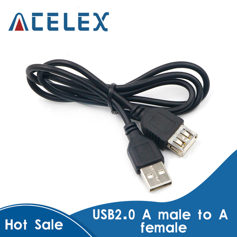 USB2.0 un mâle à un câble d'extension femelle un mâle à un câble adaptateur de câble d'extension USB femelle ► Photo 1/6