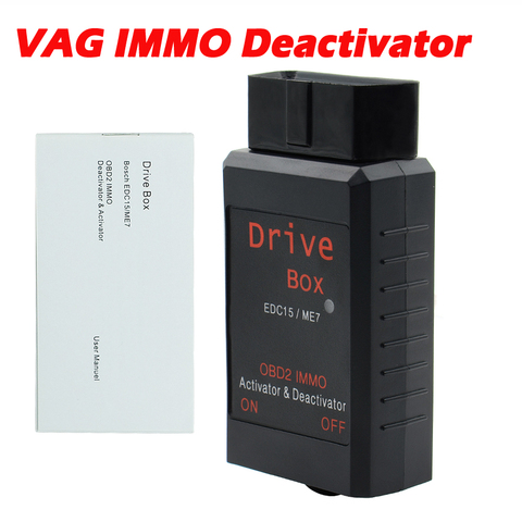 Boîte de lecteur VAG OBD2, antidémarrage, désactivateur d'immo pour Audi EDC15/ME7, désactivateur d'immo, pas besoin d'ordinateur!! ► Photo 1/6