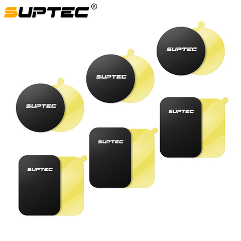 10 pièces/4 pc/lot disque de plaque métallique pour aimant voiture support pour téléphone feuille de fer autocollant pour support pour téléphone Mobile magnétique support de voiture ► Photo 1/6