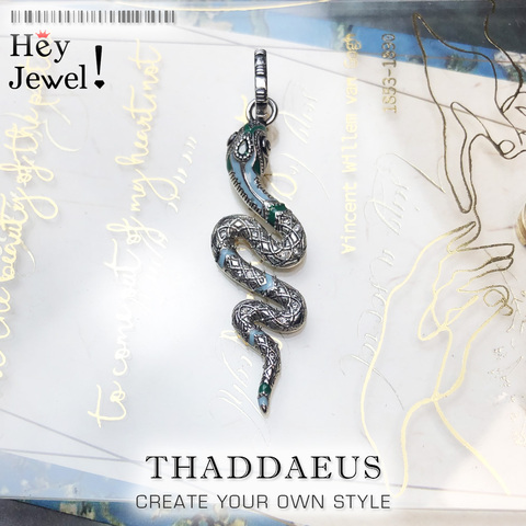 Pendentifs serpent mythe de la Jungle,2022 printemps nouveaux bijoux bohême 925 argent Sterling magnifique accessoires cadeau pour les femmes ► Photo 1/6