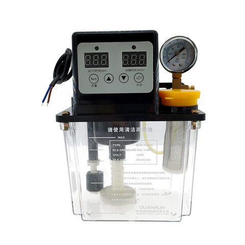 Pompe de lubrification automatique, 1l, pompe de lubrification électromagnétique CNC, 1 pièce ► Photo 1/5