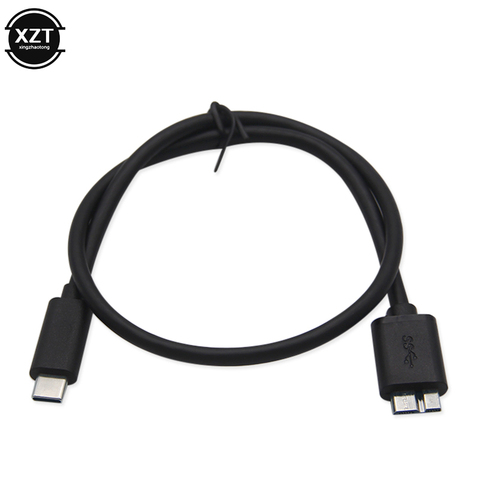 USB 3.1 type-c vers USB 3.0 Micro B OTG câble connecteur pour disque dur Smartphone MacBook tablette transfert données à 100-200m ► Photo 1/6