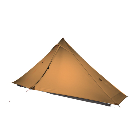 3F UL GEAR Lanshan 1 pro tente extérieure 1 personne tente de Camping ultralégère 3 saison professionnelle 20D Silnylon tente sans tige ► Photo 1/6