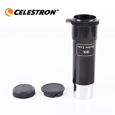 Celestron-accessoire pour télescope astronomique, oculaire optique 1.25 pouces, 3 lentilles Barlow, en plastique, professionnel ► Photo 1/6