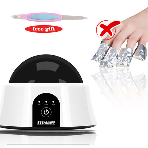 Machine électrique Portable pour enlever le vernis à ongles, vapeur pour enlever le Gel UV, outils de Salon de manucure ► Photo 1/6