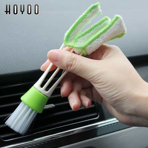 Outils de nettoyage de voiture, brosse de nettoyage de clavier automobile, brosse de nettoyage polyvalente, brosse d'évent, brosse de nettoyage ► Photo 1/6