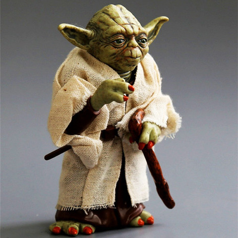 Vêtements de maître Yoda Star wars, vêtements de Collection de figurines d'action en PVC, modèle jouet 12cm ► Photo 1/1