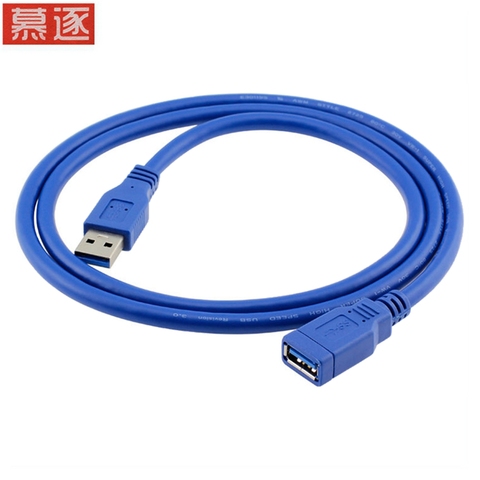 Cordon d'extension USB3.0 mâle-femelle, 0.3M-5M, haute vitesse, câble USB V3.0 mâle-femelle ► Photo 1/6