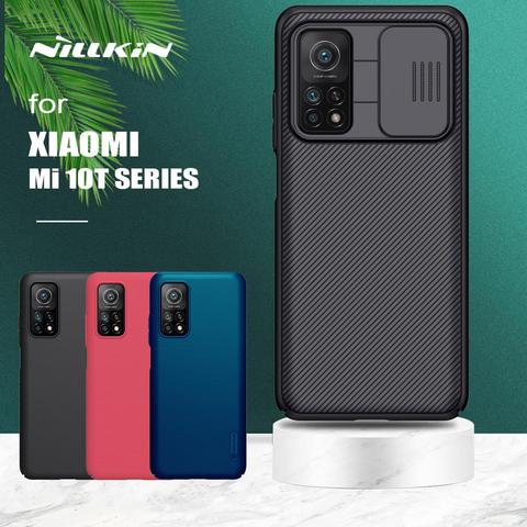 Pour Xiaomi Mi 10T Pro 5G Nillkin CamShield caméra coulissante protéger couverture bouclier givré pour Xiaomi Mi 10T Lite 10 Pro 5G Redmi K30S ► Photo 1/6