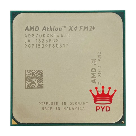 AMD Athlon X4 870 K X4 870 X4 870 K 3.9 GHz, prise Quad-Core FM2 + ► Photo 1/1