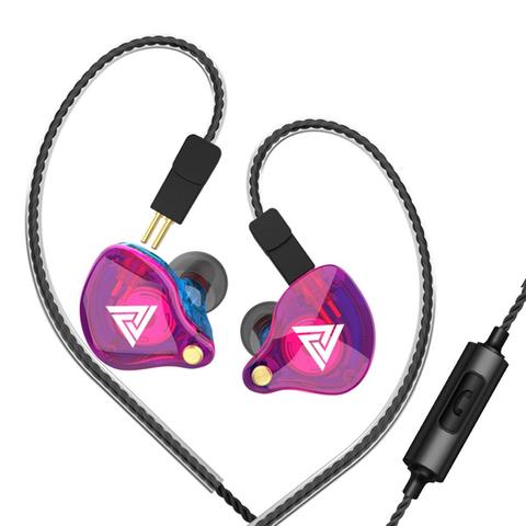 QKZ VK4 filaire écouteur universel détachable dans l'oreille basse détachable filaire écouteurs pour mp3 musique écouteurs avec micro PK CK5 AK6 ► Photo 1/6