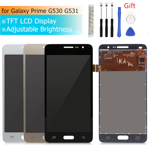 Pour Samsung GALAXY Grand Prime affichage g530 lcd écran tactile numériseur assemblée G531H G531f G531FZ affichage pièces de réparation ► Photo 1/6