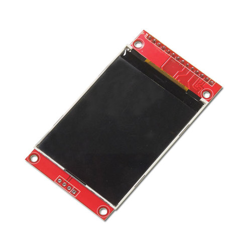 Écran LCD SPI TFT blanc de 2.4 pouces, 2.4x240 pouces, Module à Port série 5V/320 V, adaptateur PCB, carte Micro SD, LED pour Arduino, ILI9341 ► Photo 1/2