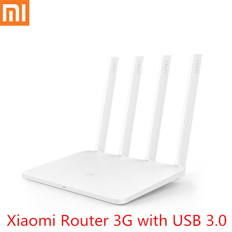 Xiao mi routeur WiFi sans fil 3G double bande 2.4G/5G Wifi Extender 1167Mbps USB 3.0 256MB RAM prend en charge l'application mi Wifi à distance ► Photo 1/6