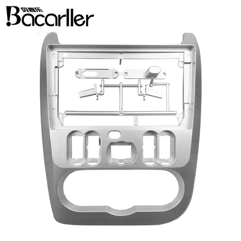 Panneau de cadre d'autoradio 9 pouces, adaptateur de tableau de bord, CD de garniture, pour Renault Logan Sandero Dacia Duster Fascia ► Photo 1/3