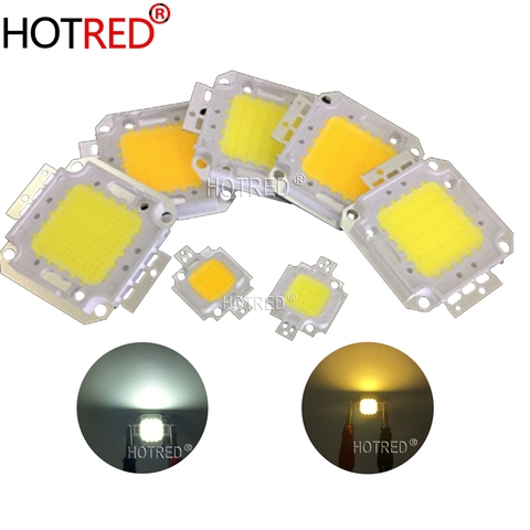 LED puce COB 10W 20W 30W 50W 100W lumière blanche Pure blanche chaude pour bricolage 10W 20W 30W 50W 100W projecteur de lumière d'inondation de LED haute puissance ► Photo 1/6