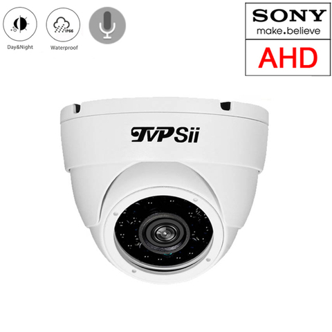 Caméra de vidéosurveillance étanche en métal blanc, 24 pièces, led infrarouge 8MP,5MP,4MP,2MP, dôme Audio hémisphère, sécurité de Surveillance AHD CCTV ► Photo 1/6