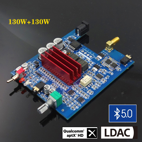 Amplificateur de puissance numérique stéréo, TPA3250 LDAC PCM5102A DAC 130W + 130W QCC5125 Bluetooth 5.0, amplificateur Audio domestique ► Photo 1/6