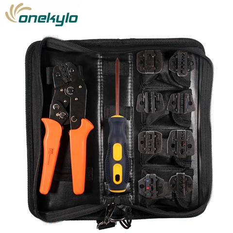 Pince à sertir à fil, kit d'outils professionnels, technique multifonctionnelle, Terminal à cliquet, pince à dénuder, SN-48B ► Photo 1/6