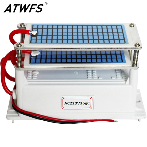 ATWFS – générateur d'ozone 220v, purificateur d'air domestique, Machine de désinfection à l'ozone, traitement de stérilisation, O3, 48g/36 g/h ► Photo 1/6