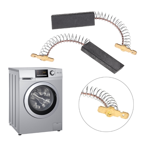 Offre spéciale paire moteur balais carbone pour BOSCH NEFF pour SIEMENS lave linge 10166 ► Photo 1/5