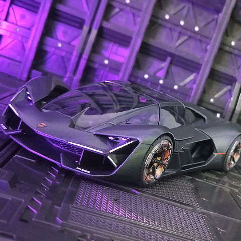 Bburago 1:24 Lamborghini Terzo millénio 3000 concept voiture alliage modèle de voiture recueillir des cadeaux jouet ► Photo 1/6