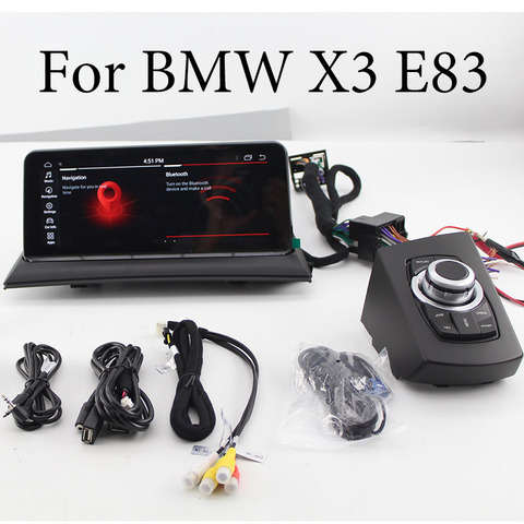Pour BMW X3 E83 2003 ~ 2010 EVO ID7 LiisLee voiture multimédia GPS 10.25 pouces Android 9.0 Audio Radio stéréo CarPlay Navigation NAVI ► Photo 1/6