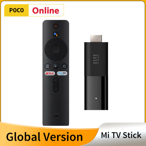 Xiaomi – Mi TV Stick sur Android 9.0 version internationale, processeur quad-core, résolution 1080p, Dolby DTS, haute définition, décodage 1 Go de RAM, 8 Go de ROM, Google Assistant et Netflix ► Photo 1/6