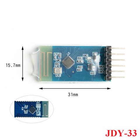 JDY-33 esclave double Mode Bluetooth 3.0 espèces BLE 4.2 JDY-18 SPP-C Compatible avec HC-05 HC-06 HC 05/06 Bluetooth Module JDY33 JDY 33 ► Photo 1/6