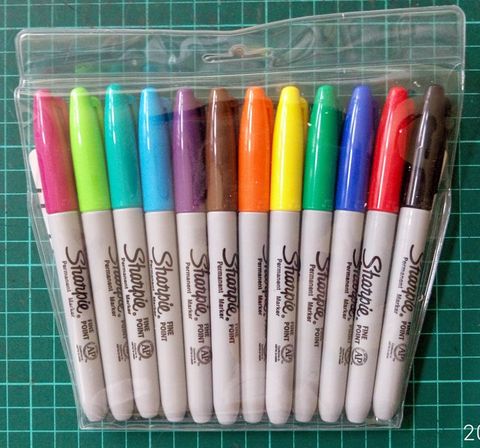 Sharpie – stylos marqueurs artistiques permanents à base d'huile, 30001mm, USA, 1.0 ► Photo 1/3