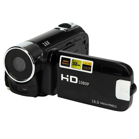 Caméscope Portable Full HD 1080P avec Zoom numérique 16X, caméscope vidéo 16MP ► Photo 1/1