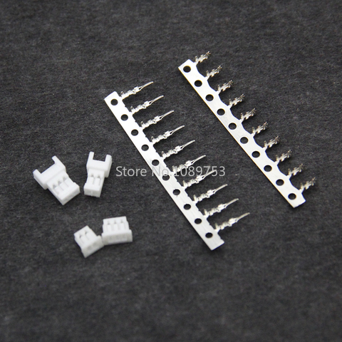 10sets Micro JST 1.25 2P 3P 4P 5P 6P Male Female Housing Plastic Connectors with Terminal Metal Pins 1.25MM ► Photo 1/4