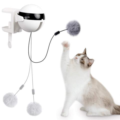 Jouet pour chat, boule de Puzzle à levage électrique automatique, jouets interactifs, jouets à mâcher, fournitures pour chat ► Photo 1/6