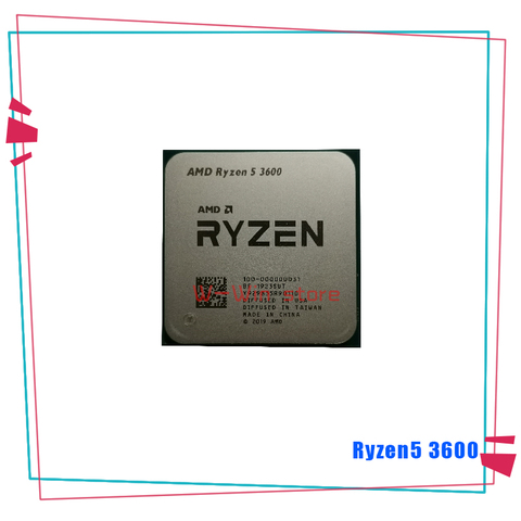 AMD Ryzen 5 3600 R5 3600 3.6 GHz Six cœurs douze fils processeur d'unité centrale 7NM 65W L3 = 32M 100-000000031 Socket AM4 ► Photo 1/1