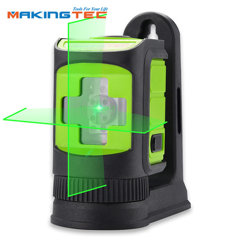 MAKINGTEC-niveau Laser 360 à selfie, lignes croisées horizontales verticales, Laser 360 à suspension avec support magnétique ► Photo 1/6