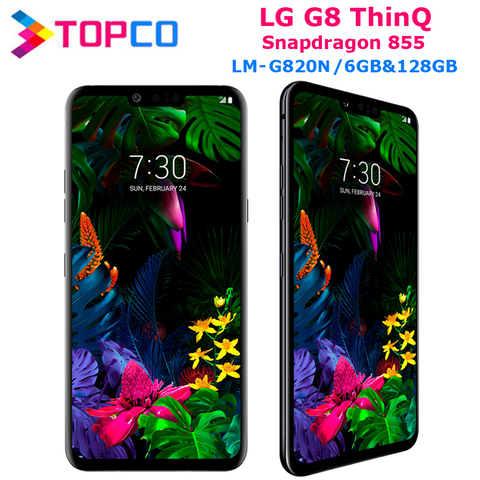 LG G8 ThinQ LM-G820N Original débloqué LTE téléphone Android Snapdragon 855 Octa Core 6.1 