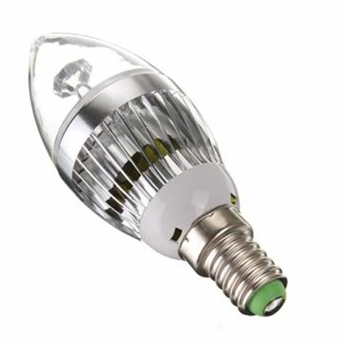 Ampoule LED E14 9W/12W/15W, lampe à intensité variable, projecteur, bougie, blanc chaud/naturel/froid, lampe de décoration, bougie AC85-265V ► Photo 1/6