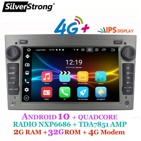 Autoradio 4G android 10, DSP, GPS, lecteur multimédia, stéréo, universel, 2din, 7 pouces, pour Astra Antara Zafira Corsa, pour voiture Opel ► Photo 1/6