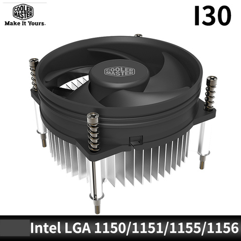 Refroidisseur Master i30/i50/i50c, 95mm, ventilateur silencieux pour processeur intel LGA (775, 1150, 1151, 1155, 1156) ► Photo 1/6