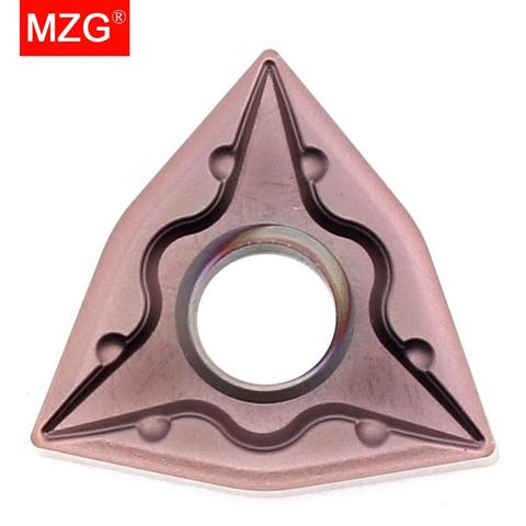 MZG WNMG080404 WNMG060408-MM ZP1521, outils de traitement et alésage en acier inoxydable, Inserts en carbure de ciment, pour WWLN MWLN, CNC ► Photo 1/6